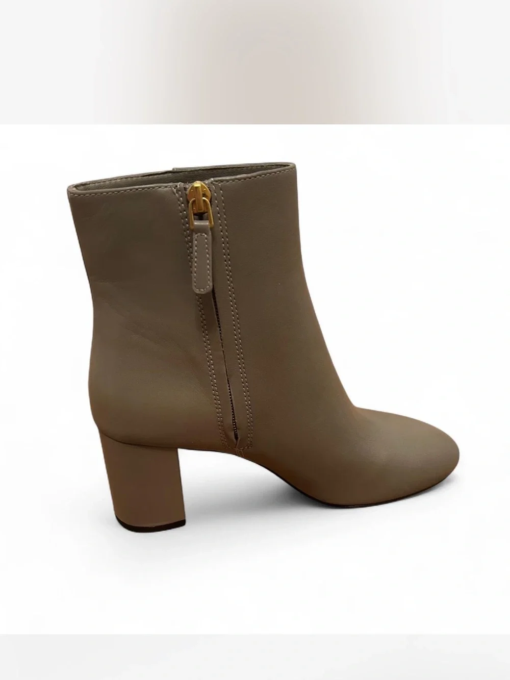 Tory Burch grey Block Heel Ankle Boots